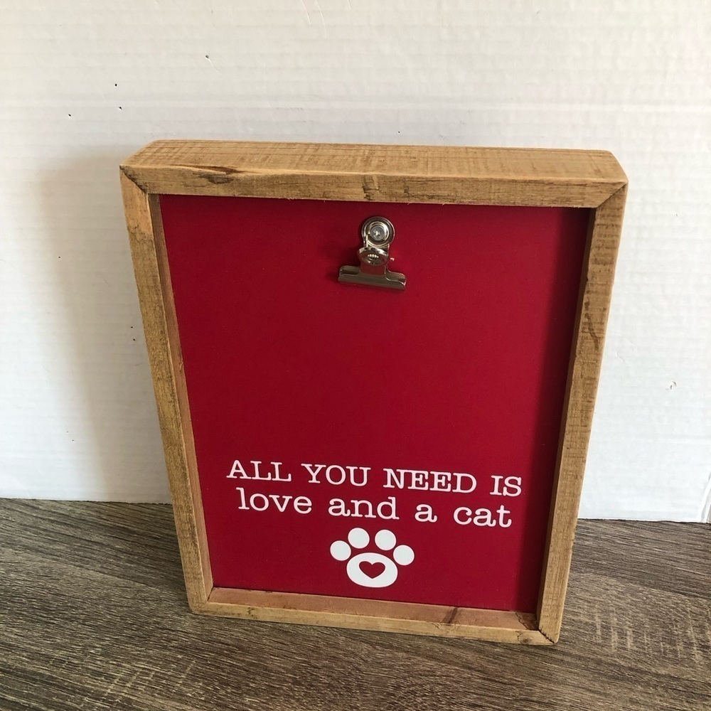 Cat Lover Photo  Holder